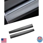 Tesla Model 3 Y Dashboard Cover Front Door Matte Carbon Fiber 2PCS. Fixed Price $69.55.