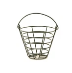 Wald Metal Golf Bucket, Dark Green, 7" X 6.5" 9.25". Fixed Price $24.99.