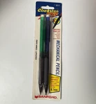 Sanford Clickster Grip Mechanical Pencil Two Pack 0.7MM Green Blue Vintage Nos. Fixed Price $25.88.