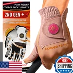 Copper Tech Plus Ladies Golf Gloves - Women's (2ND Gen) Compression Joint Suppor. Fixed Price $52.21.