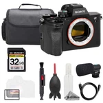 Sony A7 Iv (body) Mic 32GB Bag+ Screen Protector- Basic Kit. Fixed Price $2025.99.