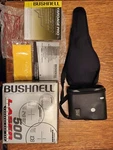Bushnell Yardage Pro Rangefinder Model 20-0500 With Case. Fixed Price $59.00.