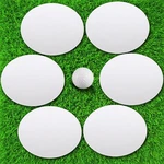 6 Pcs Golf Putting Target Hole Cup Bulk Goal Circles Disk Green Acc.... Fixed Price $15.50.