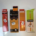 Lot Of 32 #2 Hb Pencils Staples Ischolar Dixon Standard Wooden Assorted Packs. Fixed Price $11.99.