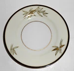 Wako Japan Porcelain China #2403 Bamboo W/gold Bread Plate. Fixed Price $8.98.