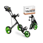 Jovial 3 Wheel Collapsible Junior Golf Cart, Upper And Lower Brackets With El.... Fixed Price $185.00.