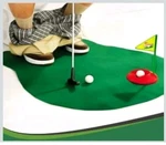 Toilet Golf Game Set Practice Mini Restroom Bathroom Funny Gag Gifts. Fixed Price $10.39.