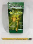 Ticonderoga Wood-cased My First Tri-write Pencils, #2 Hb Soft, With Eraser 36CT. Fixed Price $27.99.