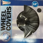 Streetwize Car Wheel Trim Set 14" Black Blue Ring Of Bnib. Fixed Price $33.47.