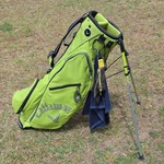 Callaway Hyper-lite 3.0 Green Stand Golf Bag Nylon Dual Strap Divider. Fixed Price $95.00.