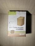 Classic Accessories Stackable Chairs Cover. Fixed Price $11.50.