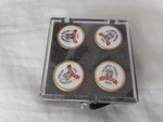 2003 Us Open Logo Golf Ball Marker Olympia Fields Original Box Set Of 4 New Con.. Fixed Price $19.89.