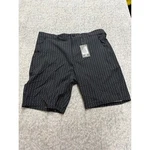 Scales Offshore Country Club Mens Performance Shorts Black Geometric Size 35 Nwt. Fixed Price $35.00.