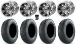 Lsi Gunslinger 10" Wheels Machined 20" Terra Pro Tires E-z-go & Club Car. Fixed Price $604.16.