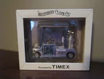 Waterbury Clock By Timex Golf Cart Desk Stainless Steel Green Face New. Fixed Price $32.99.