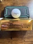 Wilson Hyper Titanium Maximum Distance Gold Golf Balls Sleeve Of 3. Fixed Price $12.95.