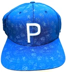 Puma Golf Mini 110 Flexfit Snapback Hat/cap Blue/white Osfa Nwt. Fixed Price $27.00.