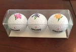 Nib Spalding Set Of 3 Special Occasion Golf Balls Enjoylife 1998 Flowers Floral. Fixed Price $10.99.