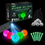 Kingtop Everglow The Dark Golf Ball Light Activated 7-COLOR Led. Fixed Price $48.38.