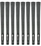 Karma Velour Tour Velvet Standard Black /white 8 Piece Golf Grip Bundle - New!. Fixed Price $22.90.