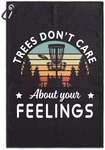 Tree Don't Care About Your Feelings Printed Microfiber Disc 23.5X15.5, Black. Fixed Price $24.99.