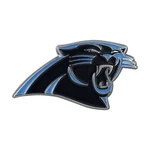 Nfl - Carolina Panthers Chrome Color Metal Emblem. Fixed Price $7.95.
