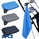 3 Pack Magnetic Golf Soft Microfiber Towel, Stick It Cart Or Club New. Fixed Price $22.04.