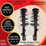 Monroe Oem Front Strut For 2008-2010 Toyota Highlander 3.5L 2WD Lifetime Warran.. Fixed Price $310.69.