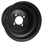 Wheel Steel, Black, 10X7 3:4 Offset Golf Carts; TIR-454. Fixed Price $38.15.