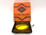 Agfa Color Filter Holder With Yellow Disc Approx. 40X40MM Thread. Fixed Price $21.89.