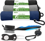 Tovii Golf Towels For Bags Men X 16", Navy. Fixed Price $49.99.