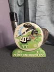 Vintage 1977 "a Swing Into Spring" Forest Oaks Greater Greensboro Liq. Decanter. Fixed Price $50.00.