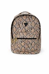 Mint Brand Cobra Leather Backpack - Tan Premium Snakeskin Design. Fixed Price $84.99.