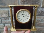 Howard Miller Encore Brass Shelf Desk Clock Model 645-104 Compass Golf Club. Fixed Price $24.95.
