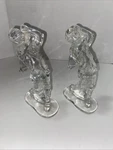 Waterford Crystal Male Golfer W/ Club Figurine - 6.5" Has Sticker & Etched Base. Fixed Price $49.99.