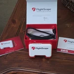 Flightscope Golf Launch Monitor Red/white W/ Usb Cable, Manual & Bag. Fixed Price $200.00.