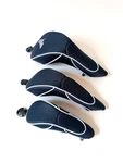 Sassy Caddy - New Women's Navy/white Golf Headcover Set. Fixed Price $69.00.