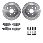 WGUH1-13043 R1 Concepts 2-WHEEL Set Brake Disc And Pad Kits Rear Sedan. Fixed Price $137.99.