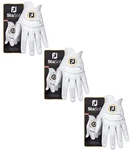 Footjoy Stasof Mens Leather Golf Glove (3 Pack) - New. Fixed Price $69.95.