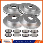 Front Rear Brake Disc Rotors +ceramic Pads Slotted For Lexus HS250H 2010 - 2012. Fixed Price $149.05.