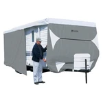 Classic Accessories Travel Trailer Cover 73163 Gray 18' - 20' Foot Rv Camper New. Fixed Price $180.00.