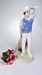 Royal Doulton "golfer" - Hn 2992 1/2" Tall Statue Made 1988. Fixed Price $59.50.