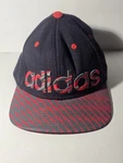 Adidas Snapback Hat Black Climalite Flat Bill Embroidered Logo Cap. Fixed Price $10.79.