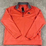 Adidas Pullover Men Medium Coral 1/4 Zip Sweatshirt Des Moines Iowa Nwt C37. Fixed Price $34.99.