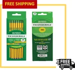 Ticonderoga Wood-cased 2 Hb Soft Pre-sharpened Pencils X13818, Count/ Yellow. Fixed Price $7.59.