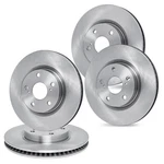 R1 Concepts Front And Rear Brake Rotors For 2016-2017 Subaru Crosstrek, 2014-.... Fixed Price $268.04.