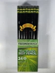 Ticonderoga Pencils Wood-cased Graphite #2 Hb Soft, Black 24-PACK 13926. Fixed Price $7.33.