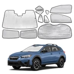 Windshield Sunshade Kit For Subaru Crosstrek 2024-2025 Front Rear Window .... Fixed Price $90.71.