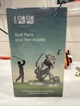 10L0L Golf Bag Holder With 3 Pens Foldable Pull Cart. Fixed Price $15.99.