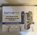 Samsonite Soft-sided Golf Travel Bag W/ Wheels Heavy-duty 600D Polyester. Fixed Price $89.99.